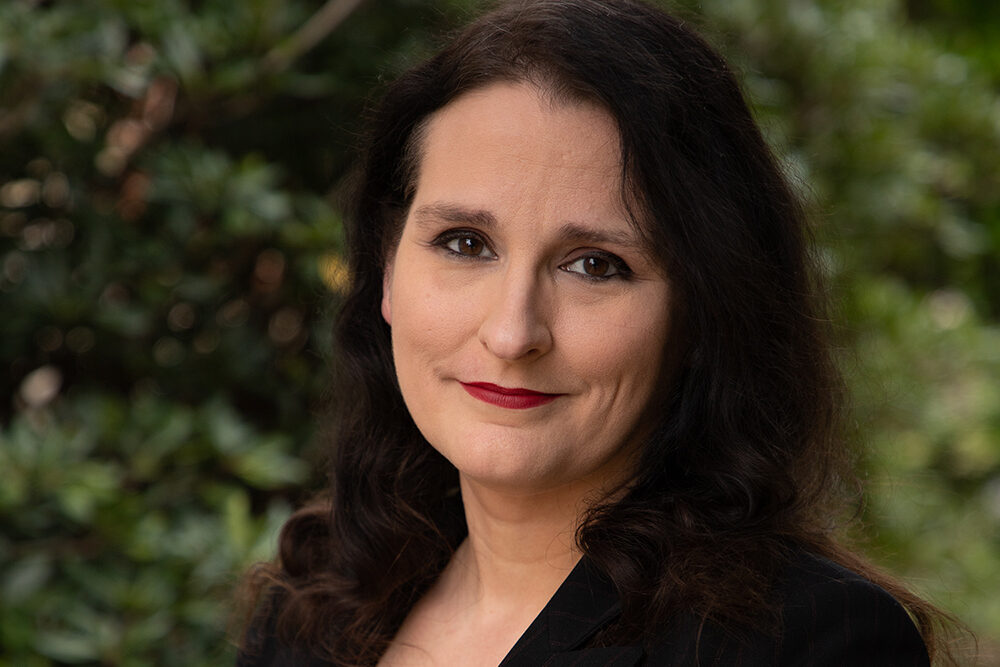 A headshot of Katherine Stanford